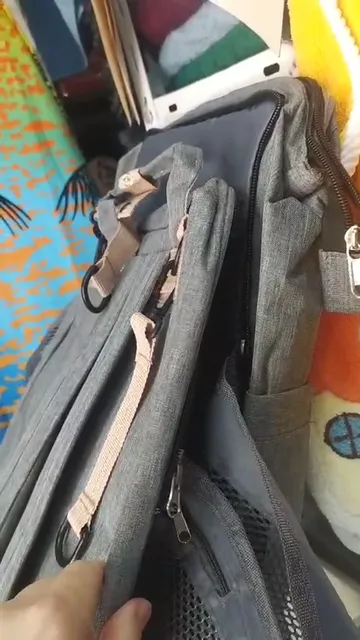 -bolso Mochila Maternal Cambiador Bebes - Video 3