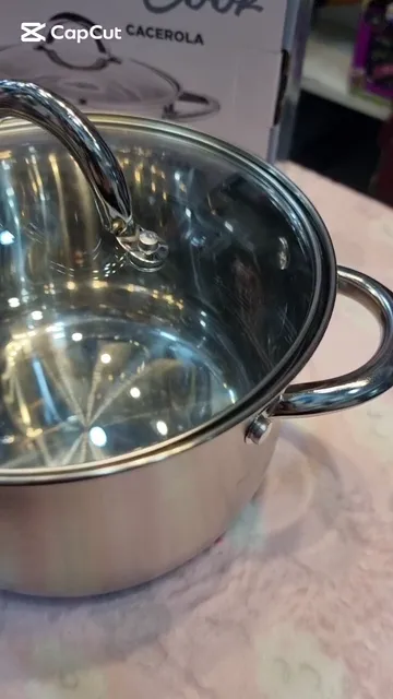Cacerola Olla Acero Inoxidable 2l - Video 2