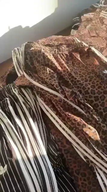 Palazzo Adidas Lycra Saten Premium - Print - Video 5