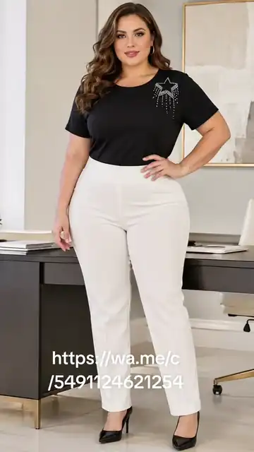 Remeras con Strass de Modal Soft Talle Especial