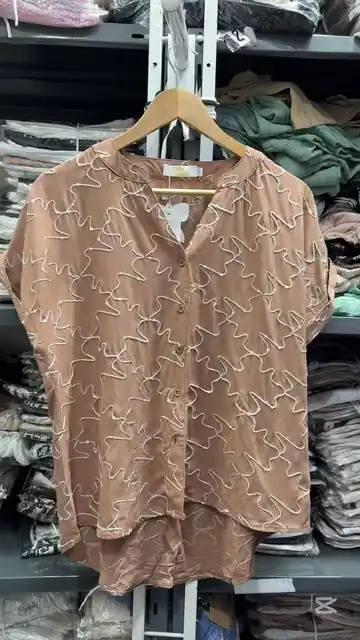 Blusa Escote V Camisero