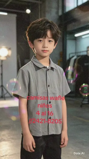Camisas  Wahle de Niños - Video 6