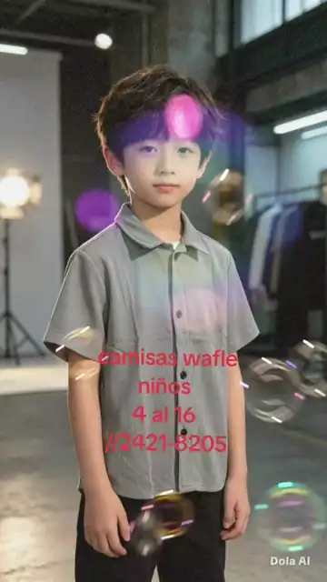 Camisas  Wahle de Niños