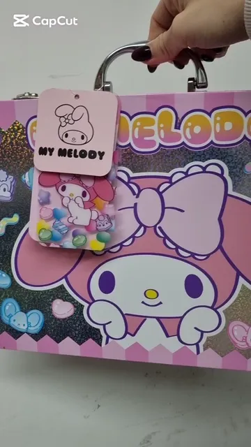 Set de Arte Escolar My Melody 65 Piezas Estuche Reforzado - Video 3