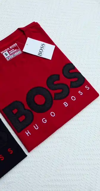 Remeras Hugo Boos Bordadas