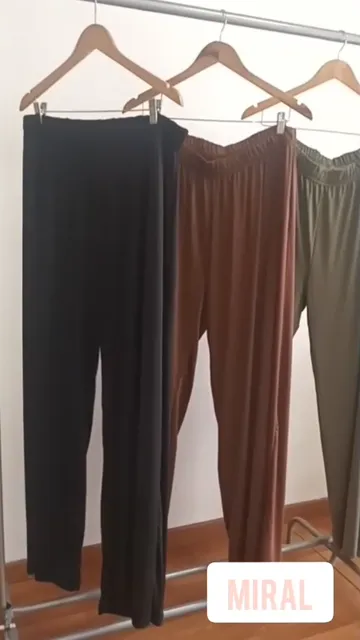 Pantalon de Seda Fria Venecia Talles Especiales - Video 4