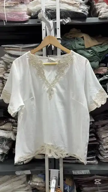Blusa Puntilla Calada Floral