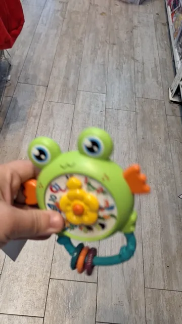 Sonajero Musical Rana Reloj Interactivo - Video 2