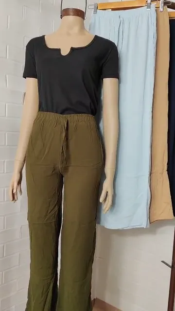 Palazo de Lino Spandex - Video 4