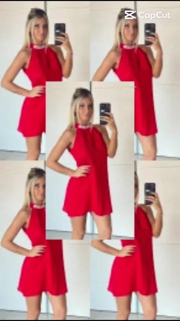 Vestido Gargantilla Fibrana - Video 8