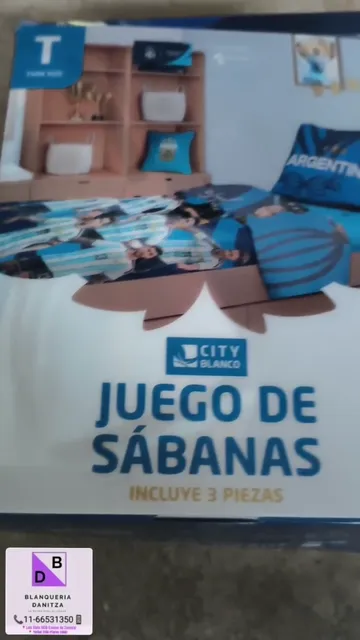 Juego de Sabanas de Afa - Video 2