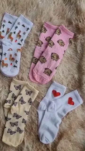 Docena Medias Tenis Mix Diseños de la Semana - Video 2