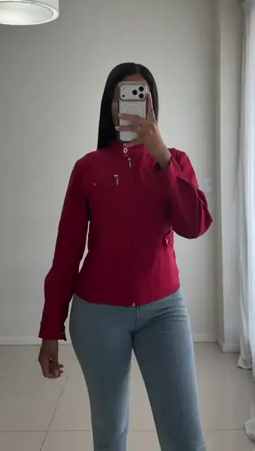 Campera para Salir de Bengalina Elastizada Talles 2 al 8