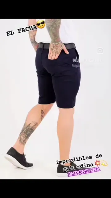 Bermudas Chinas D Gabardina Importada Premiun X Curva$15,000 X Mayor $16,000 - Video 8