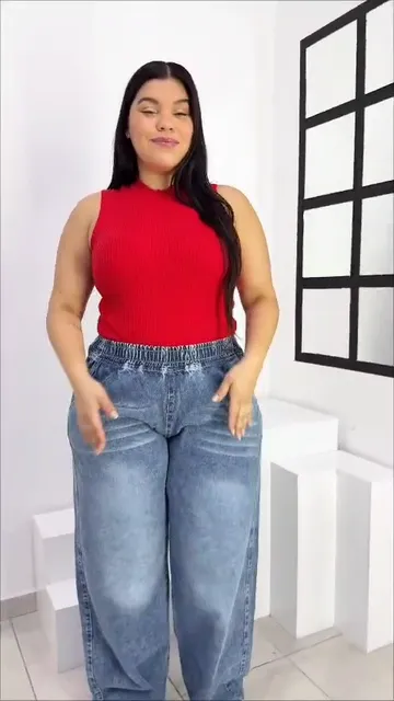 Palazo Bigote Rígido Talle Especial - Video 2