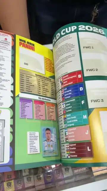 Album del Mundial 2026 Panini Brasil Original