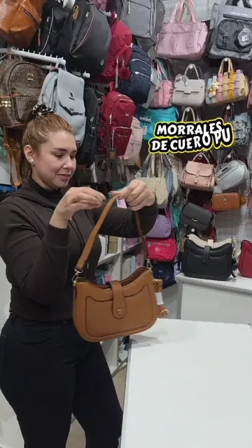 Morrales Trae Doble Tira Cuero Pu* 
  Execelente  Calidad - Video 2