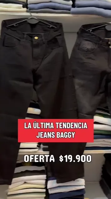 Rebaja Pantalon Jean Baggy-hombre - Video 9