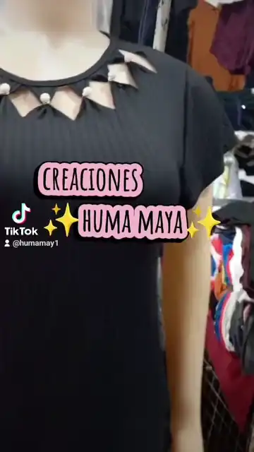 Remera para Dama con Perlas
