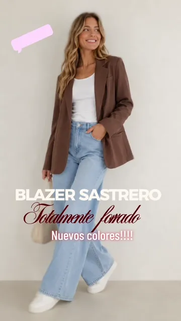 Blazer Sastrero Forrado - Video 7