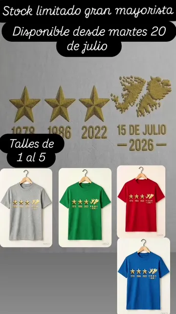 Remeras Malvinas Argentinas - Video 2