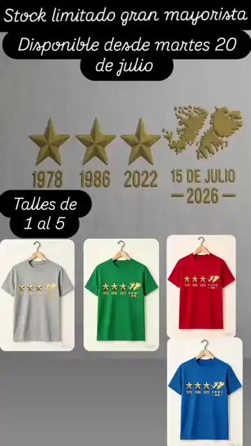 Remeras Malvinas Argentinas