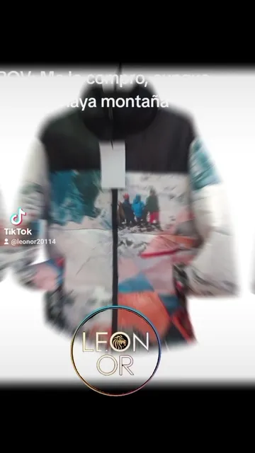 Campera Importada Diseño Nieve - Video 2