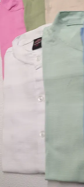Camisa de Lino Manga Corta - Video 2