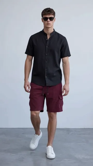 Bermudas Cargo de Corderoy - Video 7