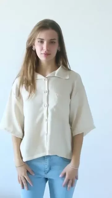 Camisa Lelis Corta - Video 10