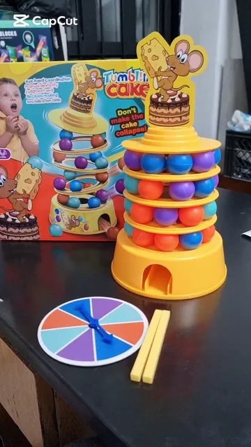 Juego de Mesa Destreza Tumbling Cake Palmira - Video 3