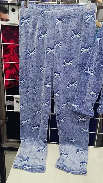 Pijama  Polar Luminoso  (conjunto)  Dama