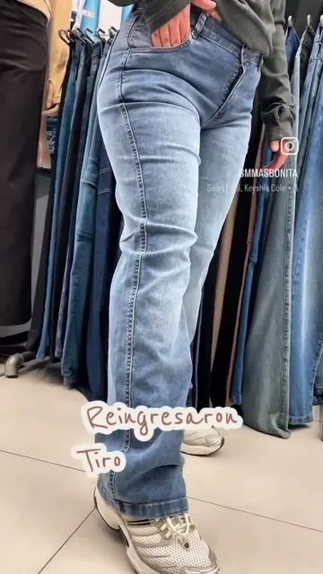Jeans Clásicos Elastizado de Excelente Calce al Mejor Precio X Mayor $19,000 - Video 9