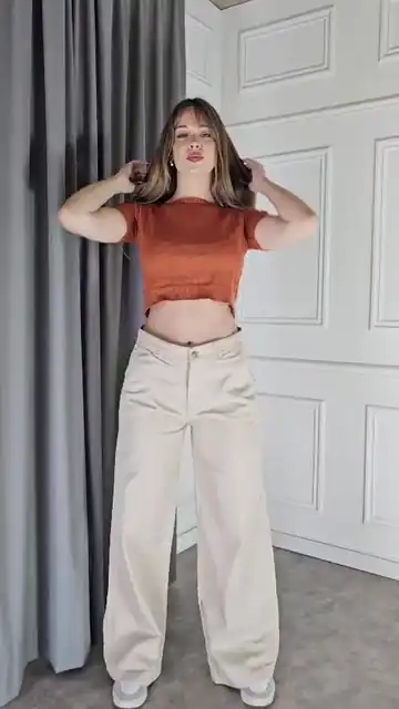 Palazo Gabardina Rígido