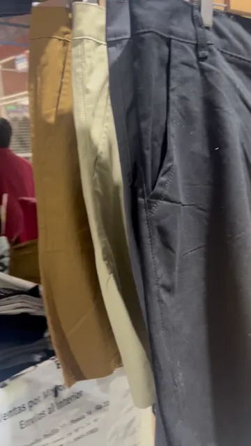 Bermudas Bolsillo Chino Gabardina Elastizada Gris Topo - Video 9