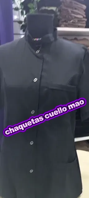 Chaquetas Medicas Cuello Mao - Video 5