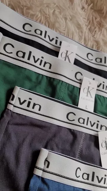 12 Boxer Calvin Hermosos Colores - Video 3