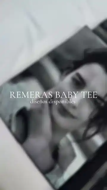 Remera Baby Tee