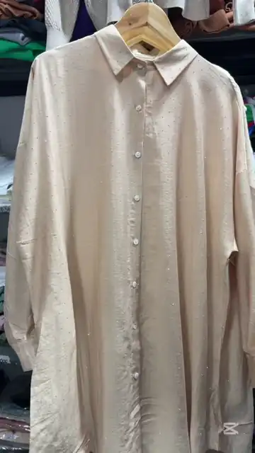 Camisola con Puntos Plateados