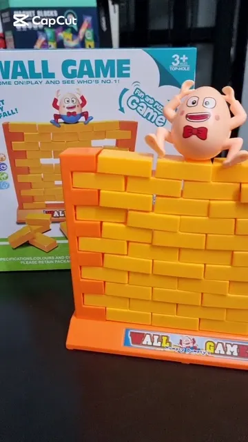 Juguete Juego de Mesa Pared No Dejes Caer el Muro - Video 3