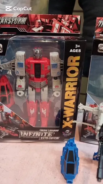 Robot de Juguete Transformable en Avion Goshop - Ba 13308 - Video 3