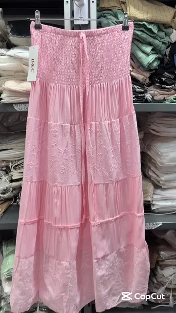 Pollera Broderi Importada - Video 7