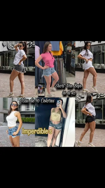 Short Tiro bajo de Calce Perfecto Rigido del 36 al 42 - Video 10