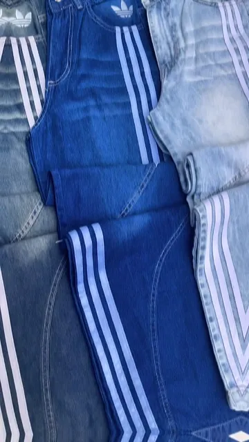 Pantalon Jean Adi Wide Leg Recorte y Regulador - Video 5